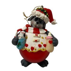 Dog Mom Christmas Ornament Resin Funny Holiday Decor 5"